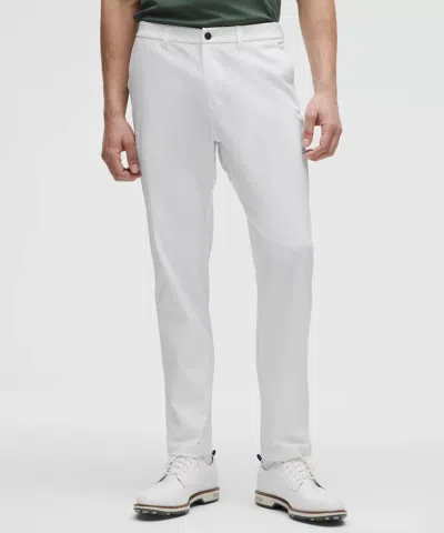 Lululemon Abc Classic-fit Golf Trousers 32l In White