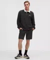 Lululemon Abc Classic-fit Short 9" In Black