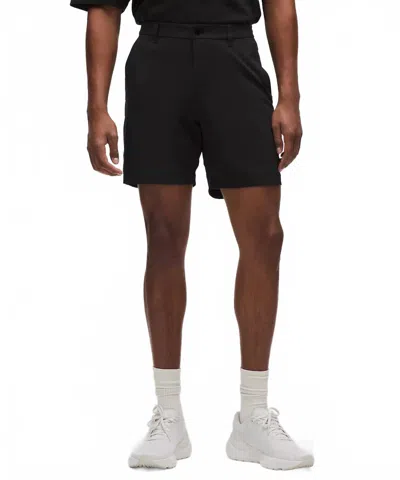 Lululemon Abc Classic-fit Short In Black