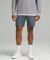 Lululemon Abc Classic-fit Shorts 7" Warpstreme In Gray