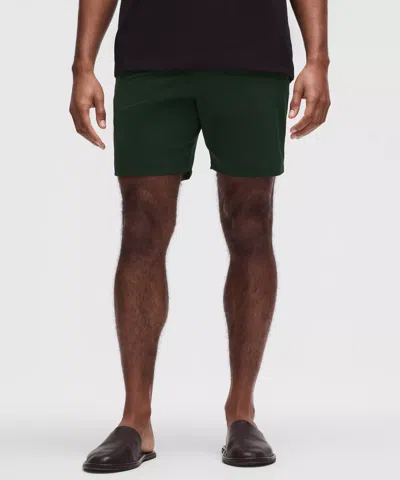 Lululemon Abc Classic-fit Short 7" Wovenair In Green