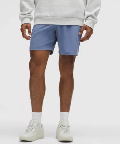 Lululemon Abc Classic-fit Short 7" Wovenair In Blue