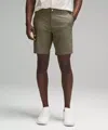 Lululemon Abc Classic-fit Short 9" Warpstreme In Green