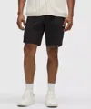 Lululemon Abc Classic-fit Short 9" Stretch Cotton Versatwill In Black