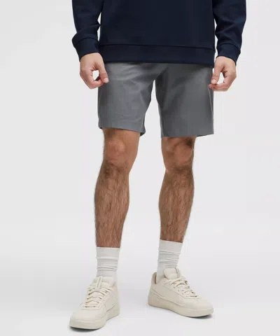 Lululemon Abc Classic-fit Short 9" Warpstreme In Gray