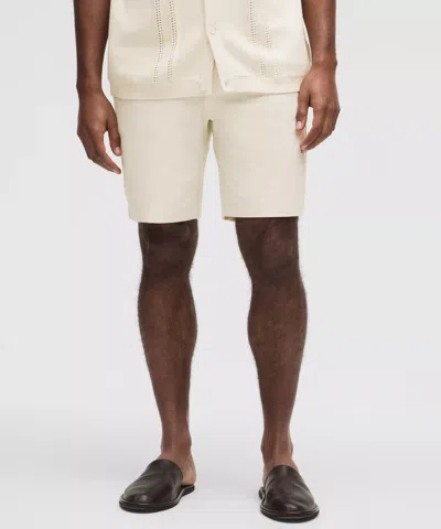 Lululemon Abc Classic-fit Short 9" Warpstreme In Neutral