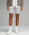 Lululemon Abc Classic-fit Shorts 9" Warpstreme In White