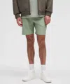 Lululemon Abc Classic-fit Shorts 9" Warpstreme In Green