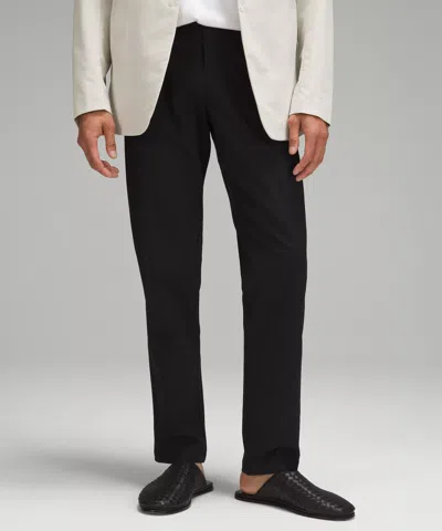 Lululemon Abc Classic-fit Trousers 32l Wovenair In Black