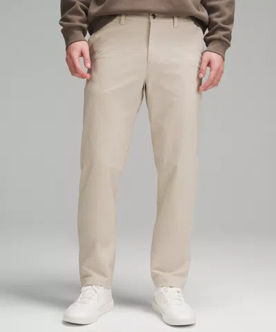 Lululemon Abc Classic-fit Trousers 34l Stretch Cotton Versatwill