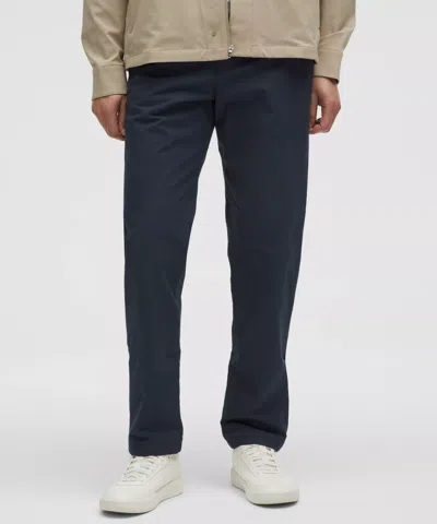 Lululemon Abc Classic-fit Trousers 34l Stretch Cotton Versatwill