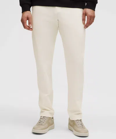 Lululemon Abc Classic-fit Trousers 30l Wovenair In White