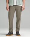 Lululemon Abc Classic-fit Trousers 34"l Wovenair In Brown