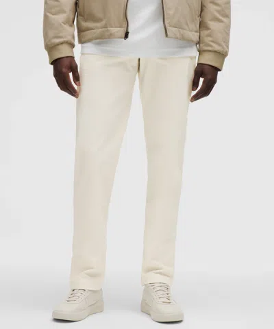 Lululemon Abc Classic-fit Trousers 32l Smooth Twill In White