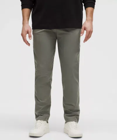 Lululemon Abc Classic-fit Trousers 32l Smooth Twill In Black