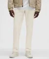 Lululemon Abc Classic-fit Trousers 34l Smooth Twill In White