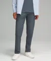 Lululemon Abc Classic-fit Trousers 34l Stretch Cotton Versatwill In Gray