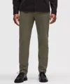 Lululemon Abc Classic-fit Trousers 34l Warpstreme In Green