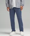 Lululemon Abc Classic-fit Trousers 34"l Wovenair In Blue