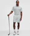 Lululemon Abc Classic-fit Golf Short 7" In Blue