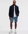 Lululemon Abc Classic-fit Short 9" In Blue