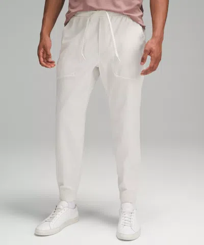 Lululemon Abc Jogger Shorter Wovenair In White