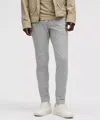 Lululemon Abc Skinny-fit 5 Pocket Pants 30l Warpstreme In Gray