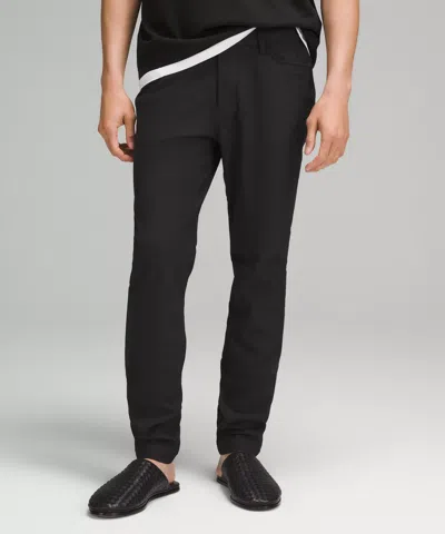 Lululemon Abc Skinny-fit 5 Pocket Pants 32l Warpstreme In Black