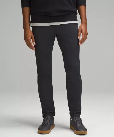 Lululemon Abc Skinny-fit 5 Pocket Pants 32l Warpstreme In Gray