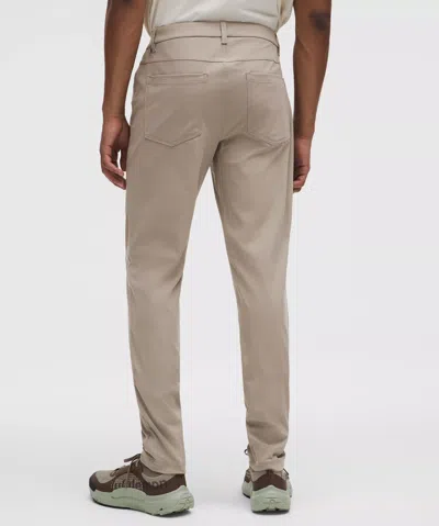 Lululemon Abc Slim-fit 5 Pocket Pant 30l In Neutral