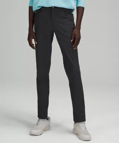 Lululemon Abc Slim-fit 5 Pocket Pants 34l Warpstreme