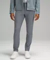 Lululemon Abc Slim-fit 5 Pocket Pants 28l Warpstreme In Gray