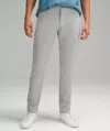 Lululemon Abc Slim-fit 5 Pocket Pants 28l Warpstreme In Gray