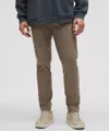 Lululemon Abc Slim-fit 5 Pocket Pants 28l Warpstreme In Brown