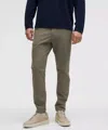 Lululemon Abc Slim-fit 5 Pocket Pants 32l Stretch Cotton Versatwill In Green