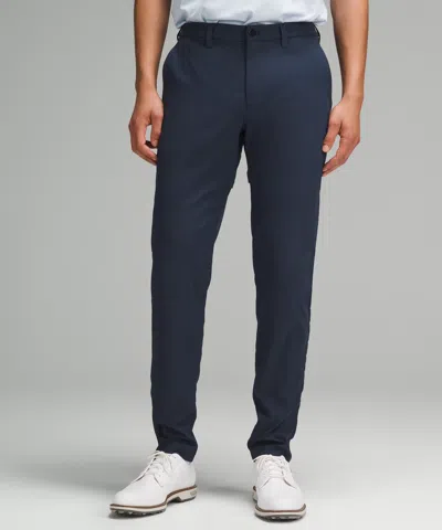 Lululemon Abc Slim-fit Golf Trousers 30l In Blue