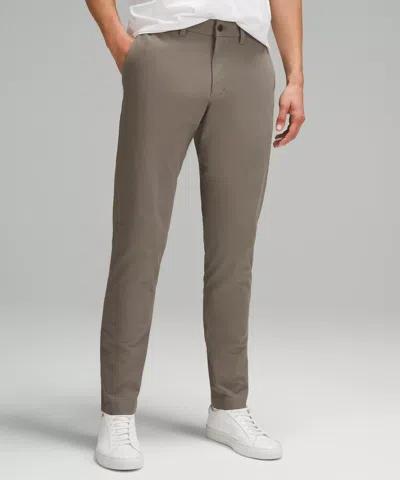 Lululemon Abc Slim-fit Trousers 34l Stretch Cotton Versatwill