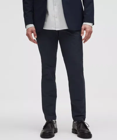 Lululemon Abc Slim-fit Trousers 34l Stretch Cotton Versatwill