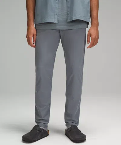 Lululemon Abc Slim-fit Trousers 28l Warpstreme In Blue