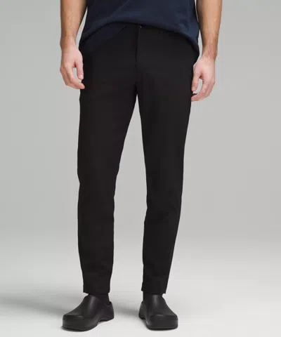 Lululemon Abc Slim-fit Trousers 30"l Wovenair In Black