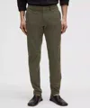 Lululemon Abc Slim-fit Trousers 32l Smooth Twill In Green