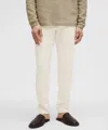 Lululemon Abc Slim-fit Trousers 32l Stretch Cotton Versatwill In White