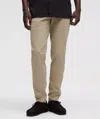 Lululemon Abc Slim-fit Trousers 32l Stretch Cotton Versatwill In Neutral
