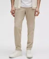 Lululemon Abc Slim-fit Trousers 32l Wovenair In Neutral