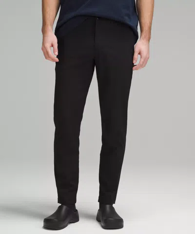 Lululemon Abc Slim-fit Trousers 32l Wovenair In Black