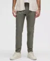 Lululemon Abc Slim-fit Trousers 34l Smooth Twill In Green