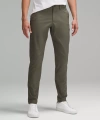 Lululemon Abc Slim-fit 5 Pocket Pants 30l Warpstreme In Grey Sage