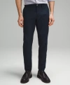 Lululemon Abc Slim-fit Trousers 34l Smooth Twill In Blue