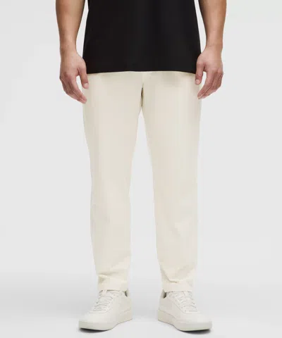 Lululemon Abc Warpstreme Slim-fit Pull-on Pants Regular In White