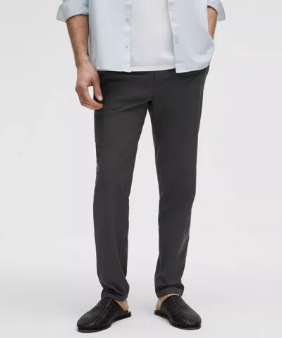 Lululemon Abc Warpstreme Slim-fit Pull-on Pants Regular In Black